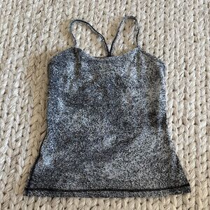 lululemon athletica Black and Gray Camisole